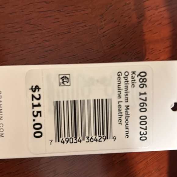 Brand New Brahmin Katie Rainbow Pattern Genuine Leather Purse - Picture 8 of 8